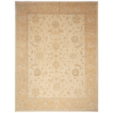 Handmade One-of-a-Kind Vegetable Dye Oushak Wool Rug (Afghanistan) - 8'3 x 11'2
