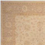 Handmade One-of-a-Kind Vegetable Dye Oushak Wool Rug (Afghanistan) - 9'9 x 13'6