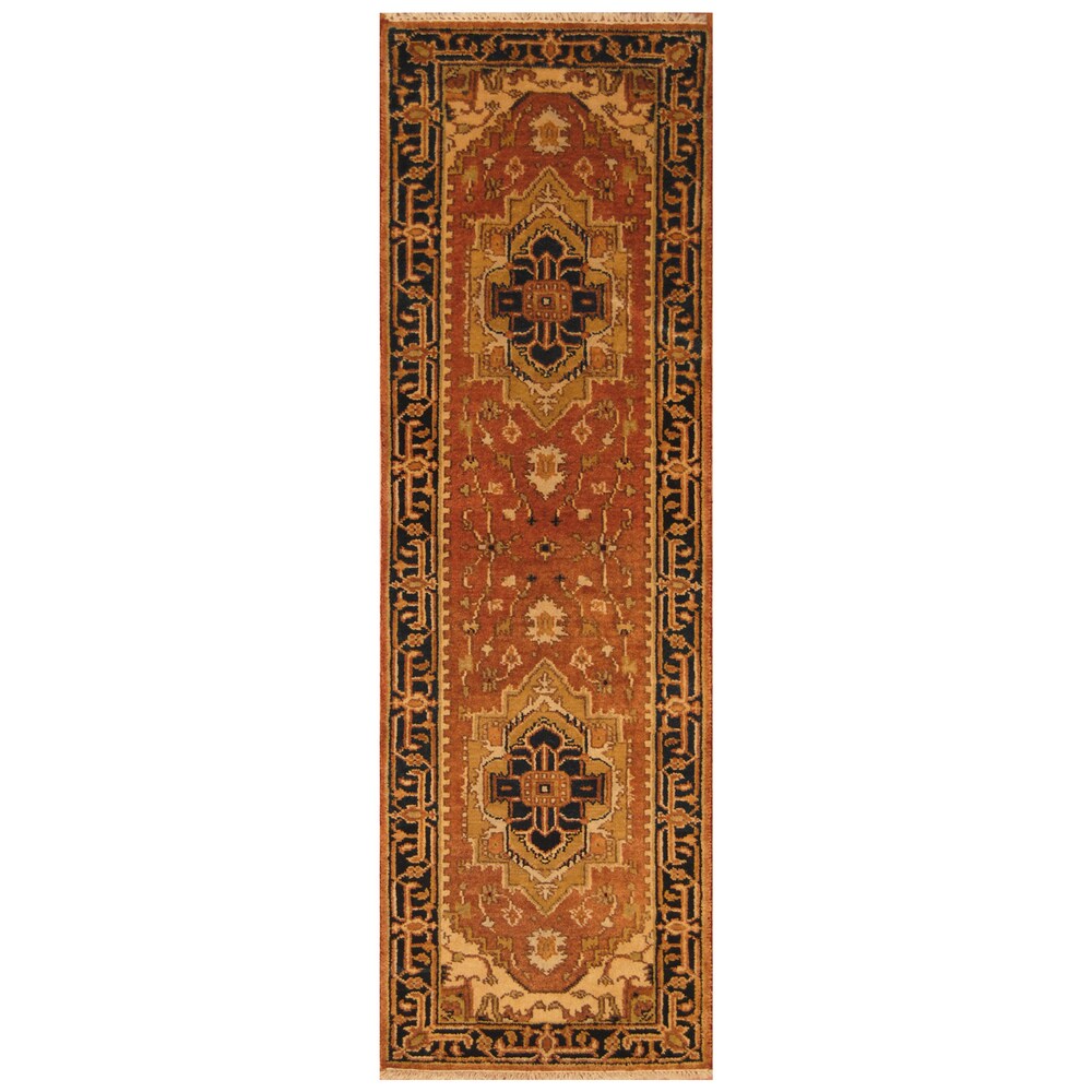 HERAT ORIENTAL Handmade Serapi Wool Runner - 2'7 x 8'1
