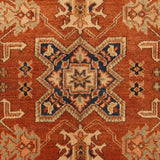 Handmade One-of-a-Kind Kazak Wool Rug (India) - 4'8 x 6'6