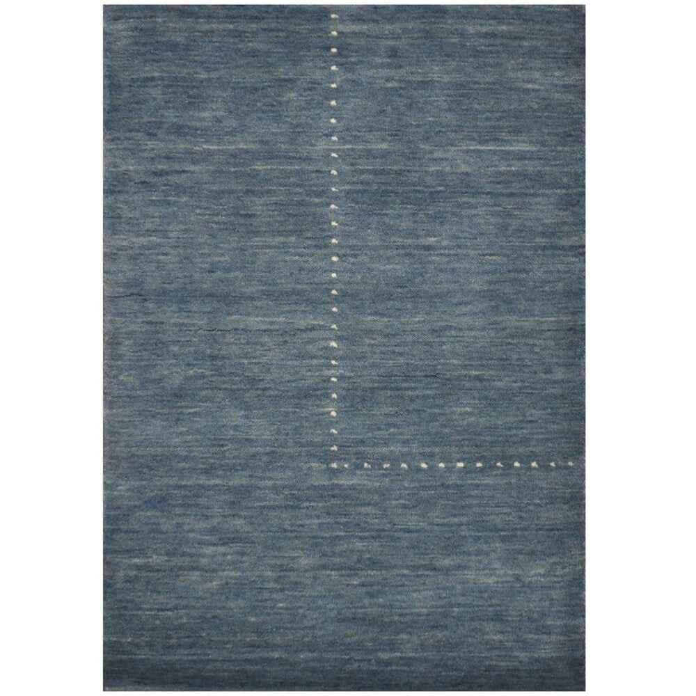 Handmade One-of-a-Kind Gabbeh Wool Rug (India) - 2' x 3'