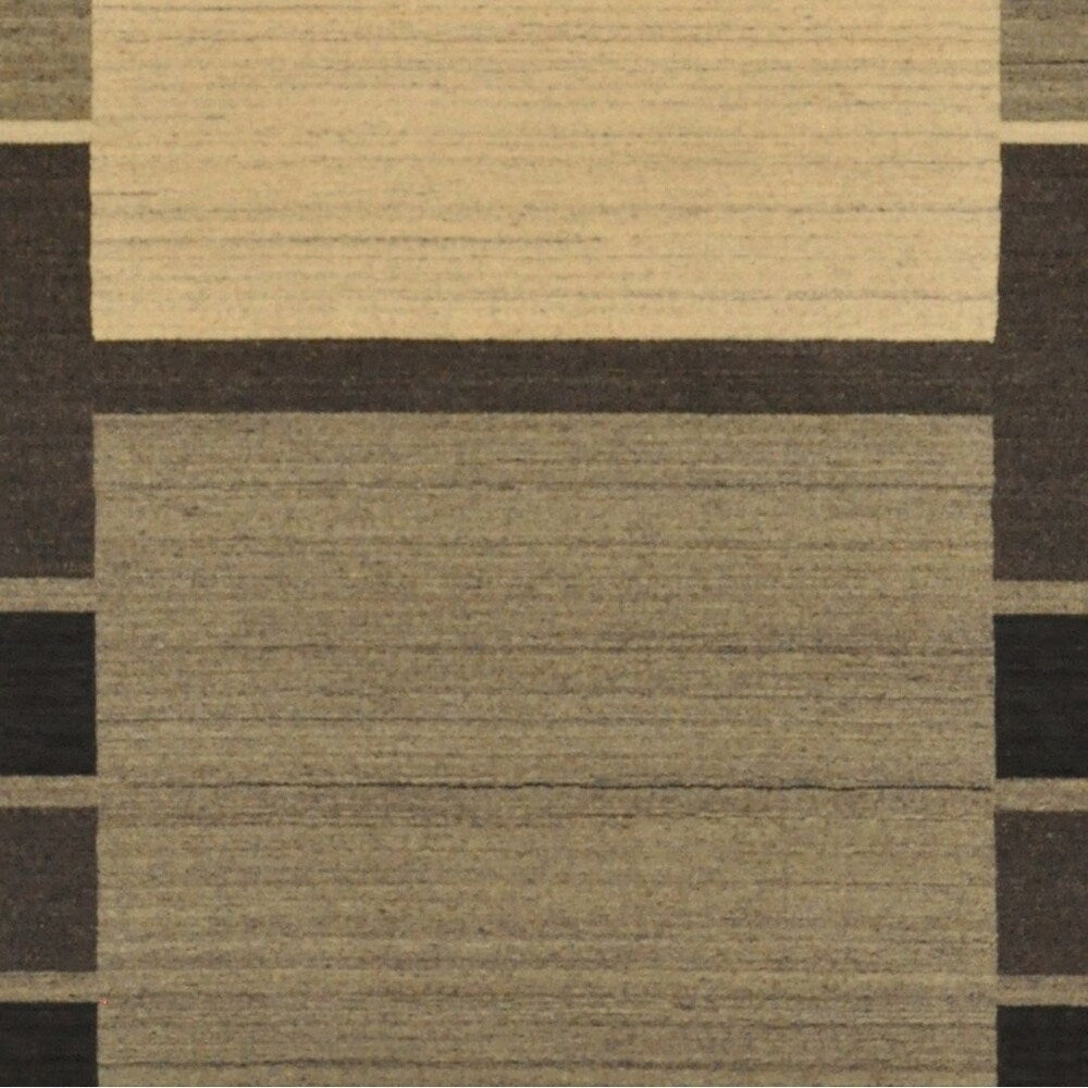 Handmade One-of-a-Kind Gabbeh Wool Rug (Iran) - 5'9 x 8'3