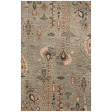 Handmade Herat Oriental Indo Hand-tufted Chenille Ikat Flatweave Rug (2' x 3'8)