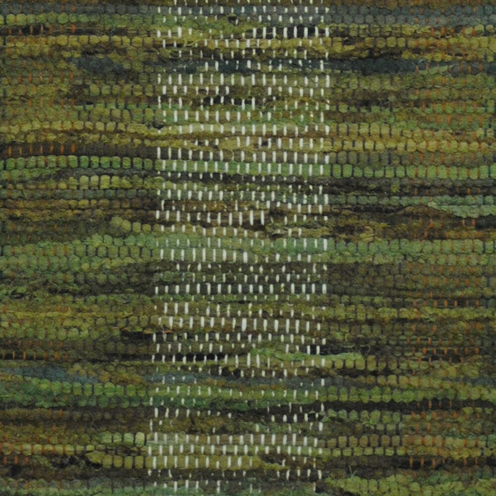 Handmade One-of-a-Kind Wool Kilim (India) - 2'5 x 5'