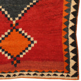 Handmade One-of-a-Kind Shiraz Wool Rug (Iran) - 3'9 x 6'6