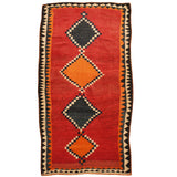 Handmade One-of-a-Kind Shiraz Wool Rug (Iran) - 3'9 x 6'6