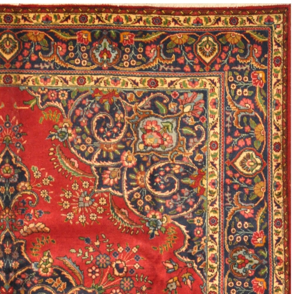 Handmade One-of-a-Kind Tabriz Wool Rug (Iran) - 9'9 x 12'8