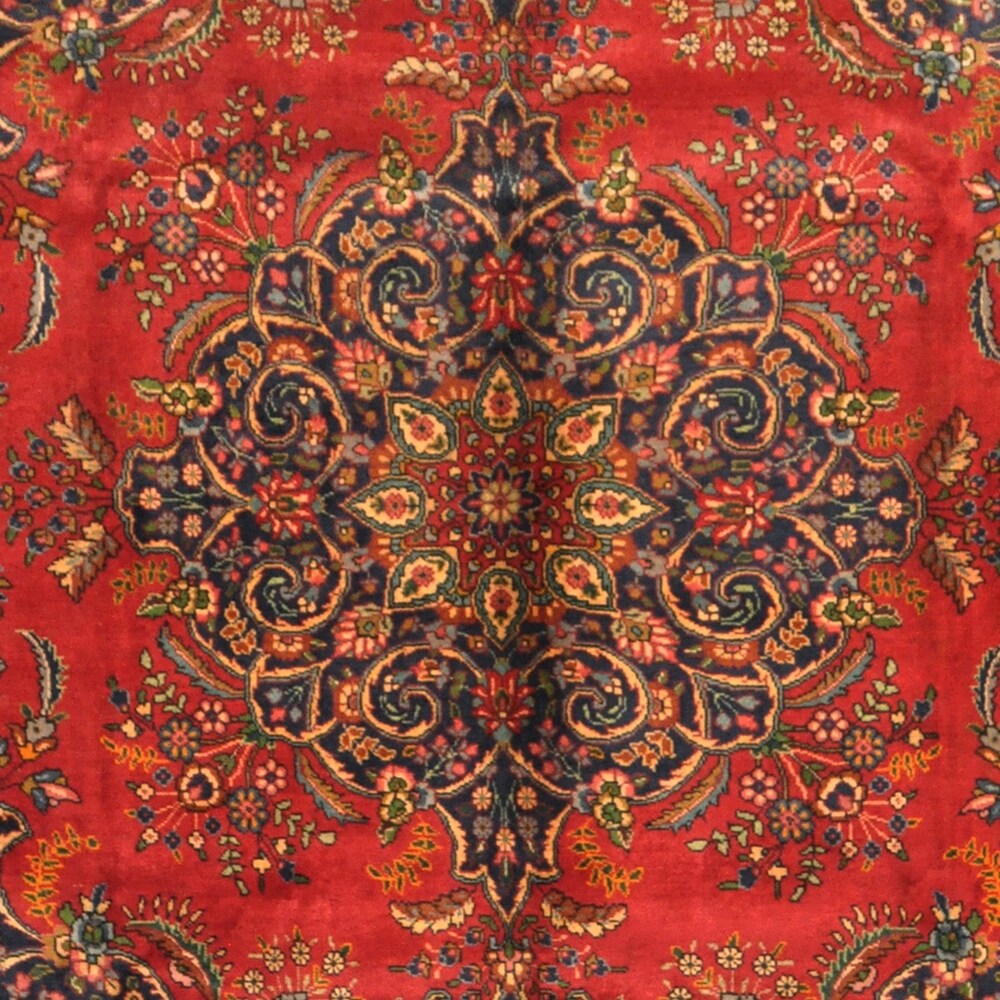 Handmade One-of-a-Kind Tabriz Wool Rug (Iran) - 9'9 x 12'8