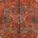 Handmade Heriz Wool Rug (Iran) - 10' x 12'6