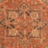 Handmade One-of-a-Kind Heriz Wool Rug (Iran) - 7'4 x 10'10