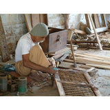 Handmade Industrial Hairpin Mango Wood 3-drawer Console Table (India)