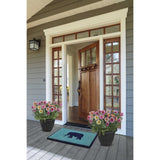 Handmade Lucky Elephant Extra Thick Durable Doormat (India) - 18" x 30"