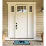 Handmade Lucky Elephant Extra Thick Durable Doormat (India) - 18" x 30"