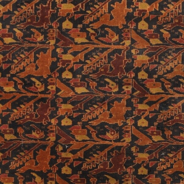Handmade One-of-a-Kind Balouchi Wool Rug (Afghanistan) - 3'10 x 6'8