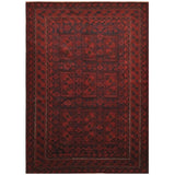 Handmade One-of-a-Kind Vintage Balouchi Wool Rug (Afghanistan) - 6'6 x 9'3