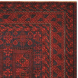 Handmade One-of-a-Kind Vintage Balouchi Wool Rug (Afghanistan) - 6'6 x 9'3