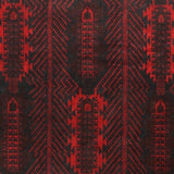 Handmade One-of-a-Kind Vintage Balouchi Wool Rug (Afghanistan) - 6'8 x 9'9