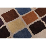Strick & Bolton Thorpe Color Block Handmade Area Rug