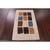 Strick & Bolton Thorpe Color Block Handmade Area Rug