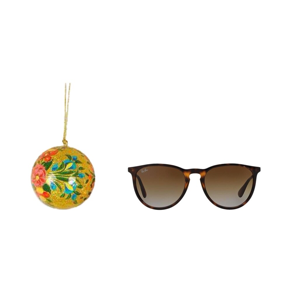 Handmade Set Of 4 'Sunlight Joy' Holiday Ornaments (India)