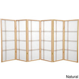Handmade Spruce Wood 48-inch Double Cross Room Divider (China)