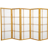 Handmade Spruce Wood 48-inch Double Cross Room Divider (China)