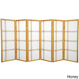 Handmade Spruce Wood 48-inch Double Cross Room Divider (China)