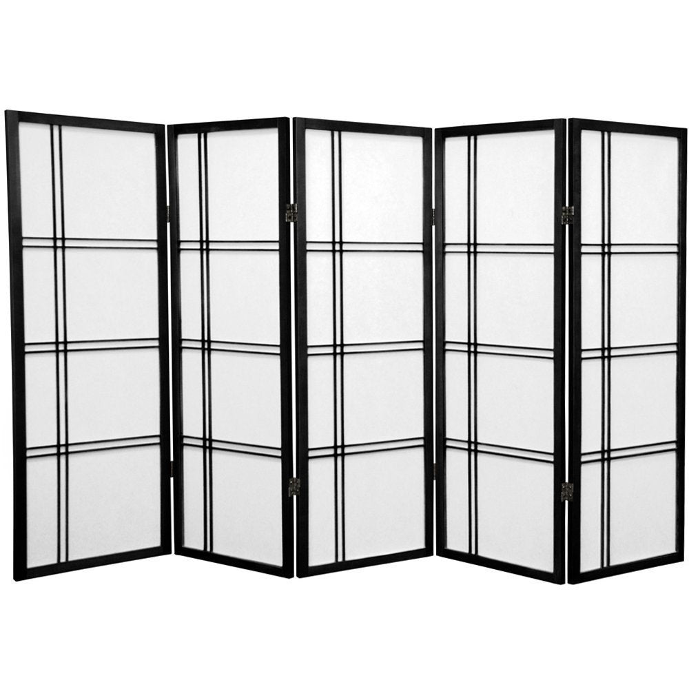Handmade Spruce Wood 48-inch Double Cross Room Divider (China)