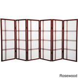 Handmade Spruce Wood 48-inch Double Cross Room Divider (China)