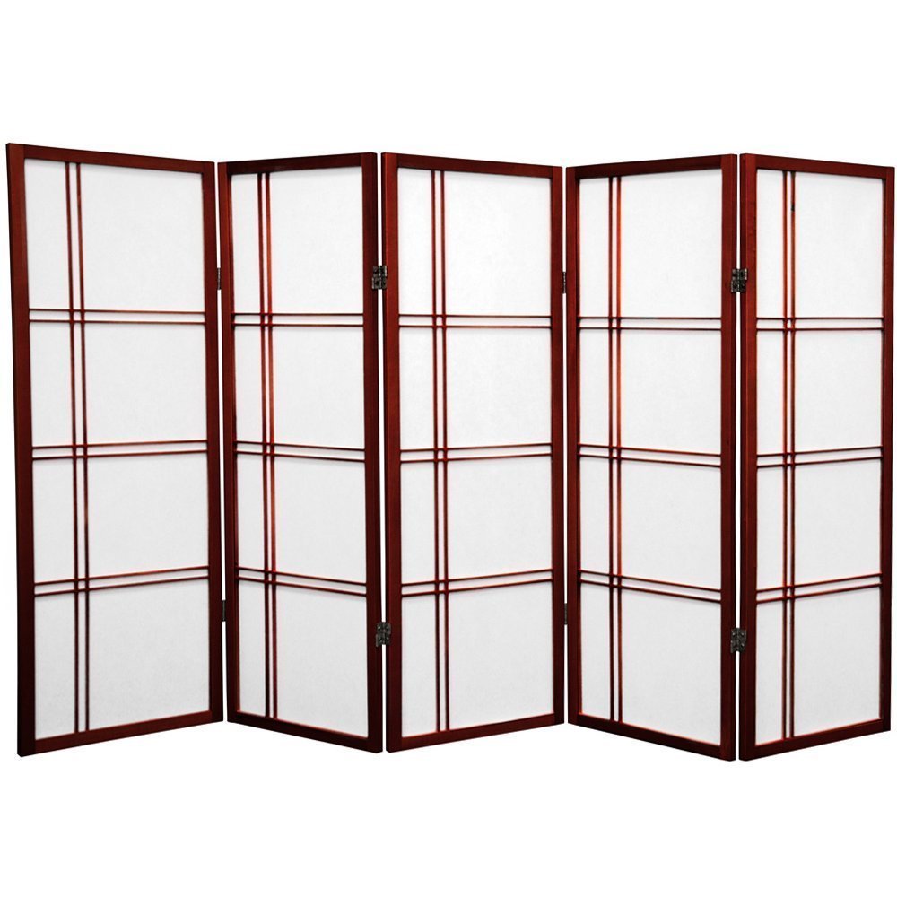 Handmade Spruce Wood 48-inch Double Cross Room Divider (China)