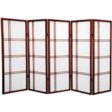 Handmade Spruce Wood 48-inch Double Cross Room Divider (China)
