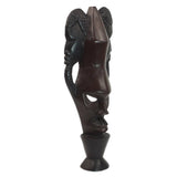 Handmade Thinking Together Akan Wood Mask (Ghana)