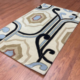HERAT ORIENTAL Handmade 5x8 Tibetan Wool Rug - 5' x 8'