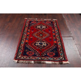 Handmade Traditional Tribal Nomad Abadeh Qashqai Persian Area Rug - 5'2" x 3'8"