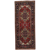 Handmade Tribal Design Serapi Heriz Oriental Runner Area Rug