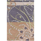 Handmade Windy Transitional Floral Wool Area Rug