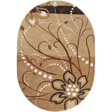 Handmade Windy Transitional Floral Wool Area Rug