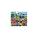World Of Nature Cotton Multicolor Flowers Birds Sun Applique Wall Hanging