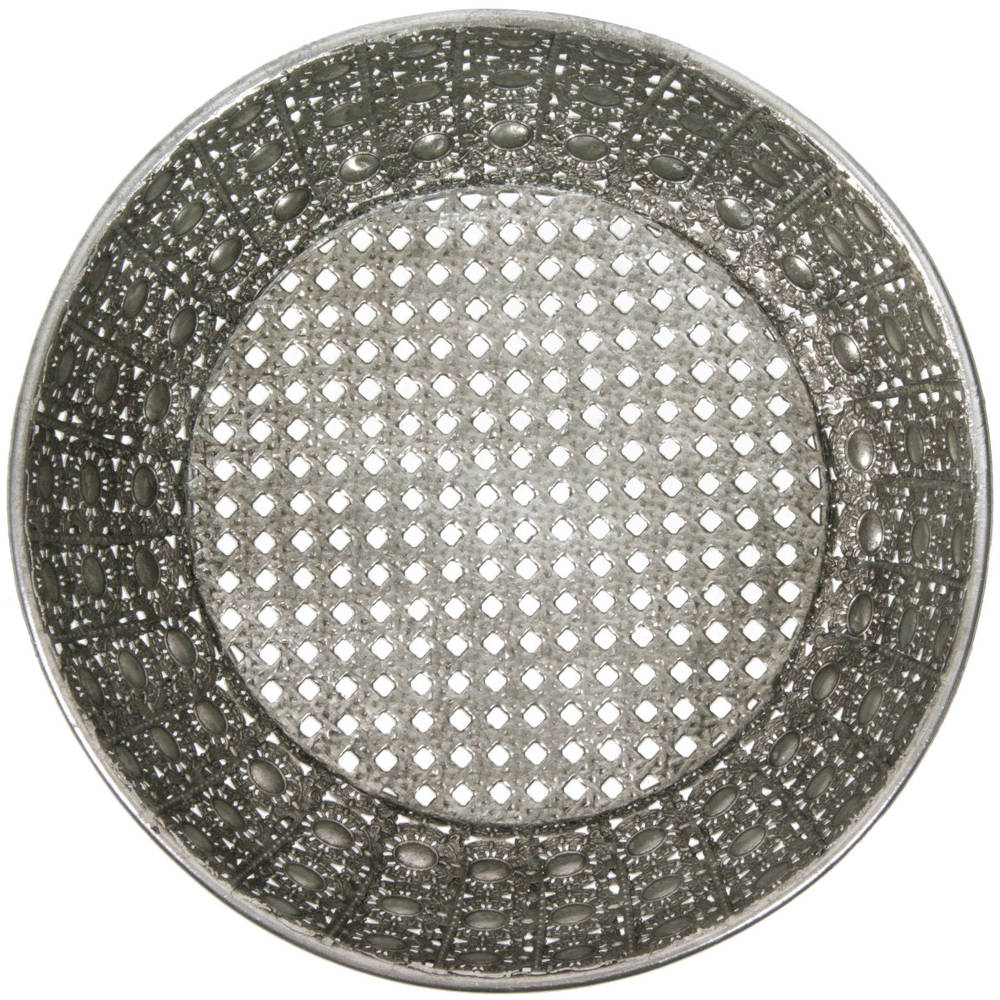 Handmade Wrought Iron Decorative Display Bowl (China)