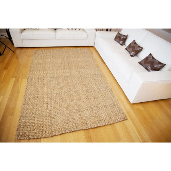 Hand-spun Jute Panama Rug - 2' x 3'