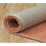 Sevita Handwoven Captivating Coral Natural Fiber Area Rug