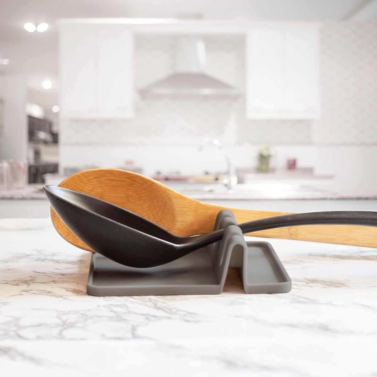 Handy Gourmet 4 Slot Silicone Utensil Rest