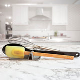 Handy Gourmet 4 Slot Silicone Utensil Rest