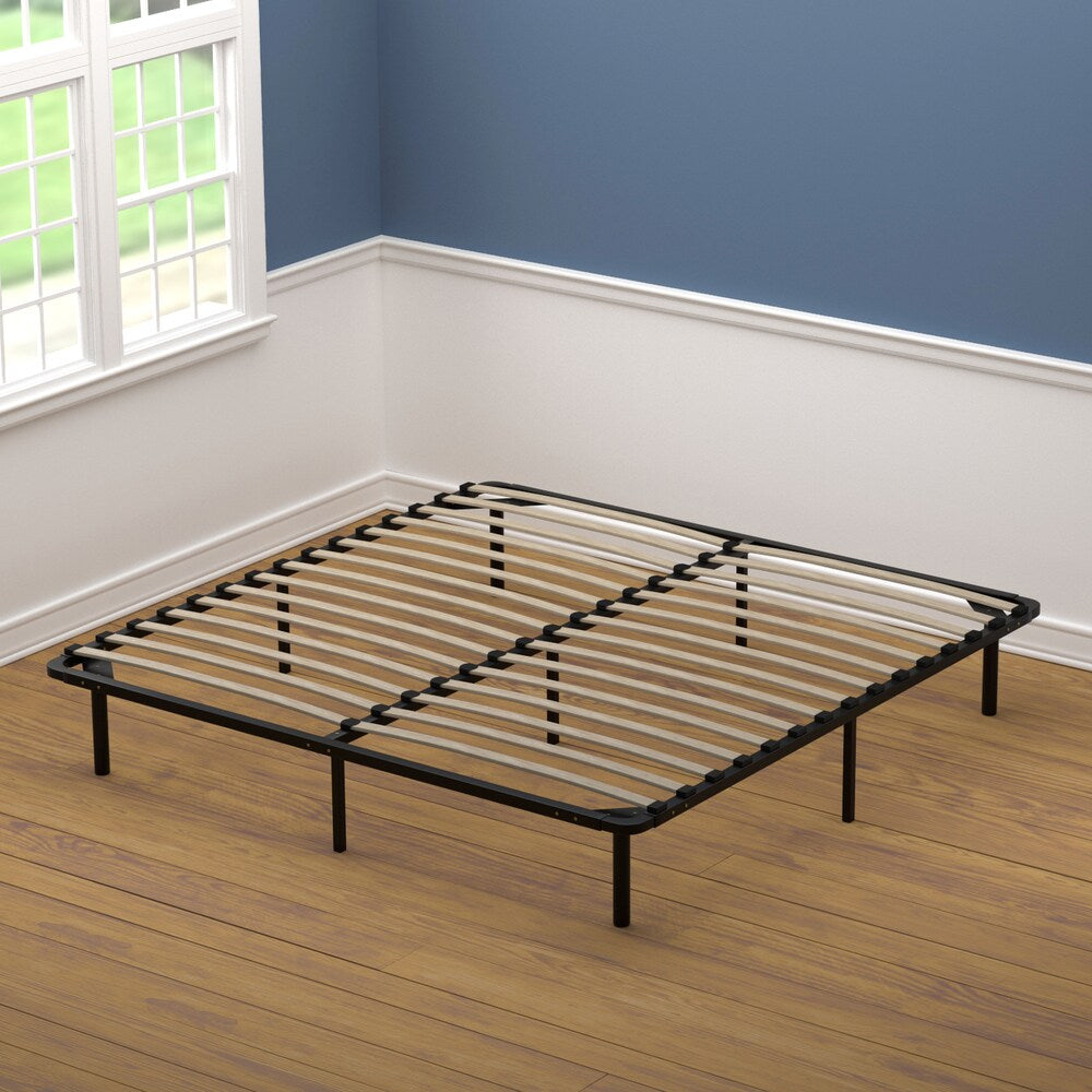 Handy Living King Size Wood Slat Bed Frame