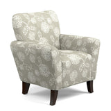 Copper Grove Hannut Taupe Floral Arm Chair