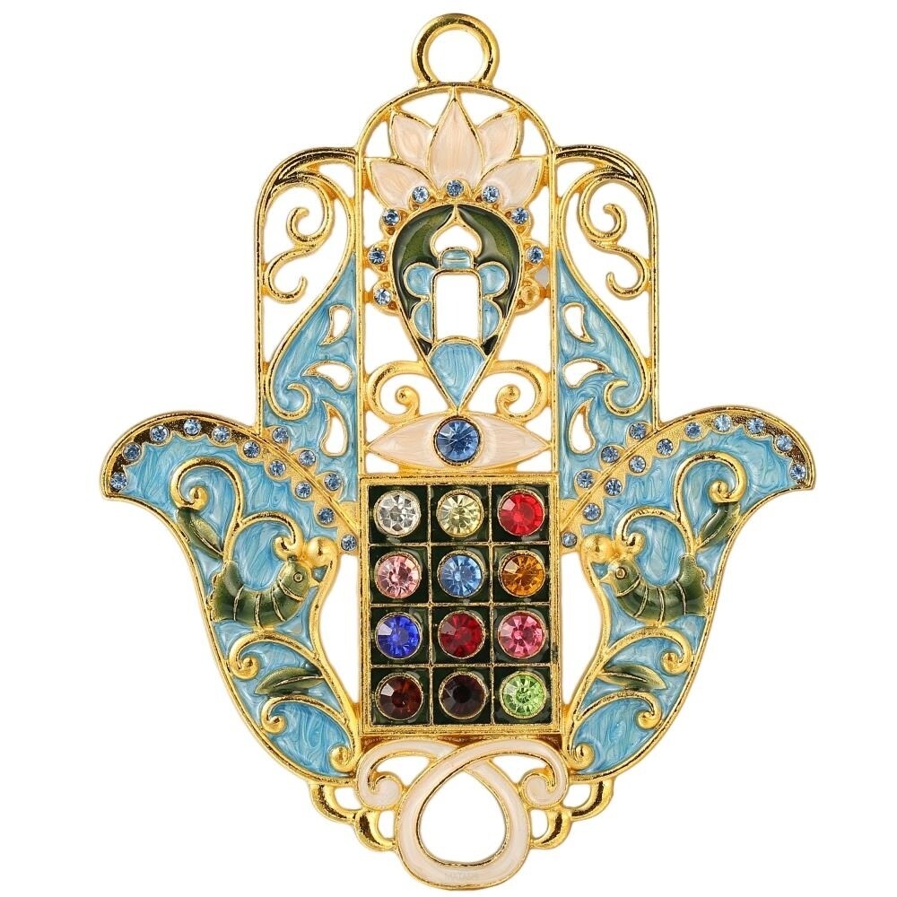 Hanging Priestly Breastplate WallDécor Ornament w/Matashi Crystals