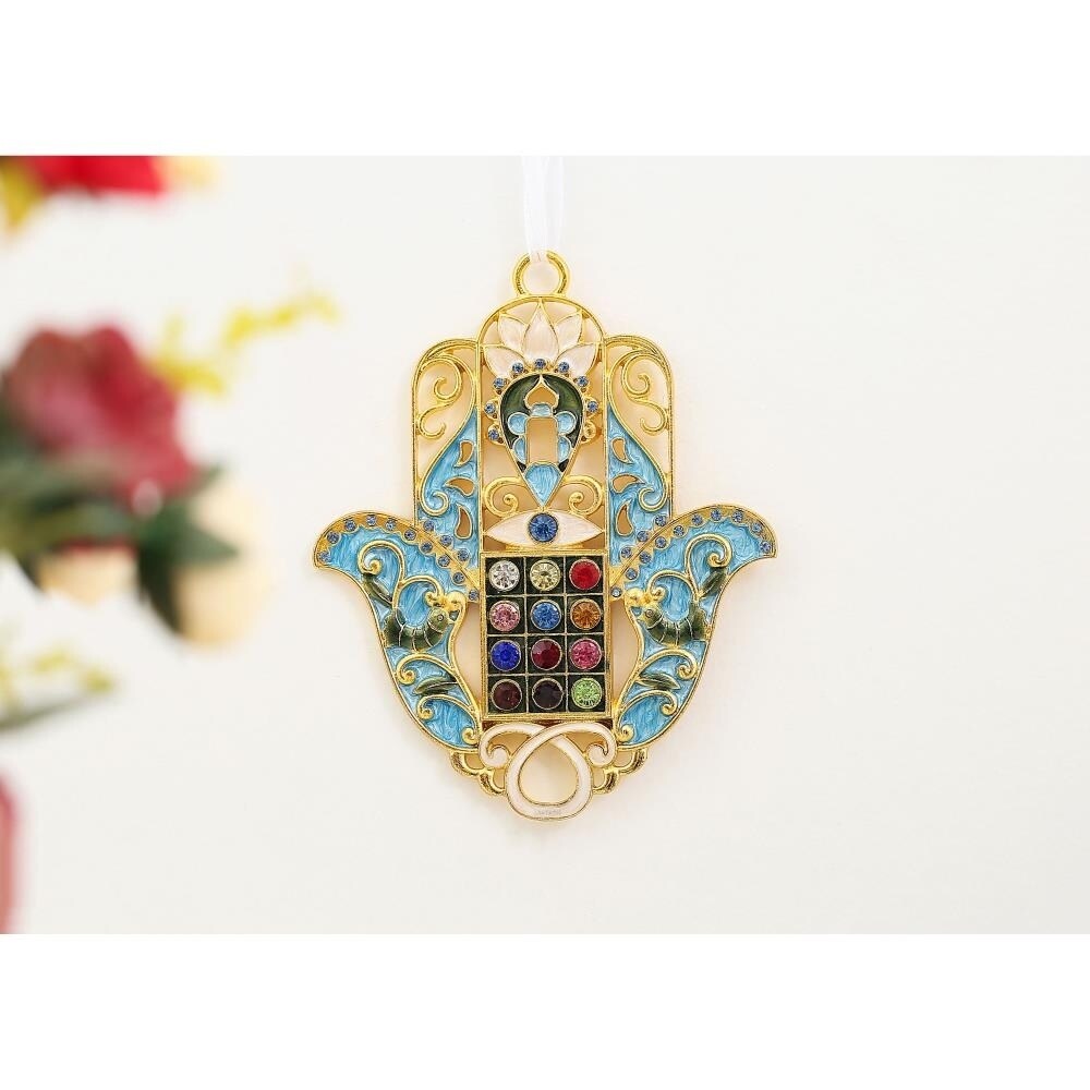 Hanging Priestly Breastplate WallDécor Ornament w/Matashi Crystals