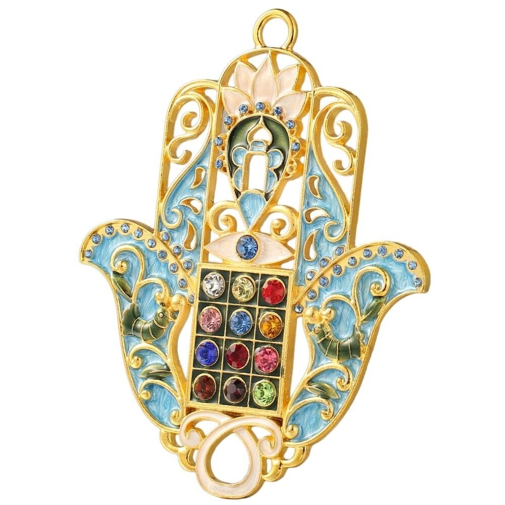 Hanging Priestly Breastplate WallDécor Ornament w/Matashi Crystals