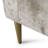 Hanlon Modern Glam Tufted Velvet Club Chair by Christopher Knight Home