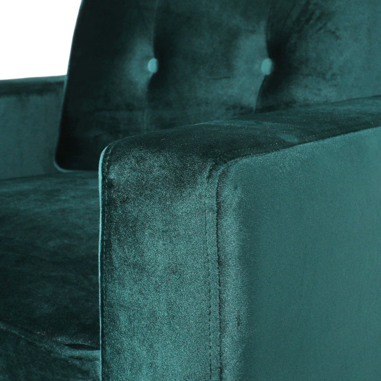 Hanlon Modern Glam Tufted Velvet Club Chair by Christopher Knight Home